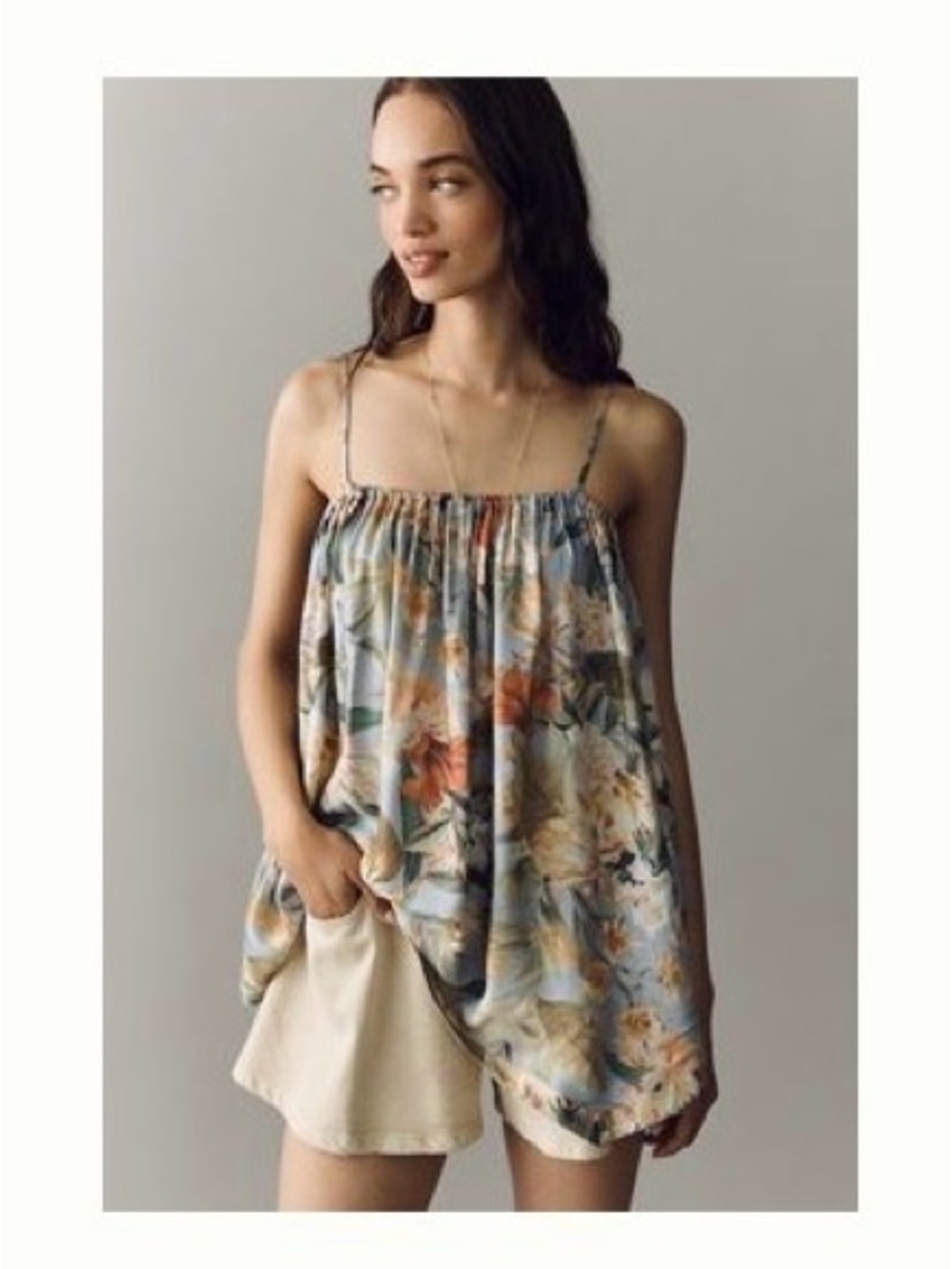 Anthropologie By Anthropologie Tunic Cami